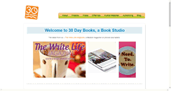 Desktop Screenshot of 30daybooks.com